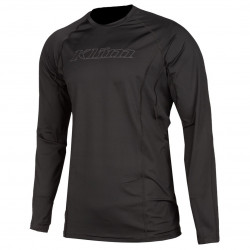 KLIM - MAGLIA MANICHE LUNGHE INTIMA TECNICA 4 STAGIONI AGGRESSOR 1.0 - NERO