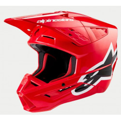 ALPINESTARS - CASCO MOTOCROSS S-M5 CORP ROSSO/BIANCO