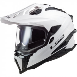 LS2 - CASCO MOTO ADVENTURE MX701 EXPLORER 22.06 BIANCO