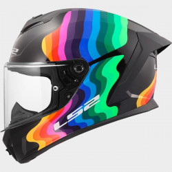 LS2 - CASCO MOTO INTEGRALE FF820 RAPID III FLOW - ROSSO/VIOLA/BLU/VERDE