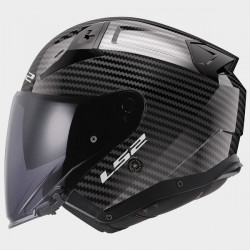 LS2 - CASCO MOTO JET OF603 INFINITY II - CARBONIO