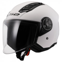 LS2 - CASCO MOTO JET OF616 AIRFLOW II BIANCO