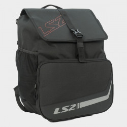 LS2 - ZAINO MOTO TECNICO FREEDOM 25L - NERO/ROSSO