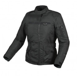 MACNA - GIACCA MOTO IMPERMEABILE DONNA EVORA - NERO