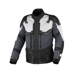 MACNA - GIACCA MOTO TOURING TOUROS - NERO/GRIGIO