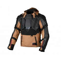 MACNA - GIACCA MOTO TOURING TRYTON - NERO/MARRONE
