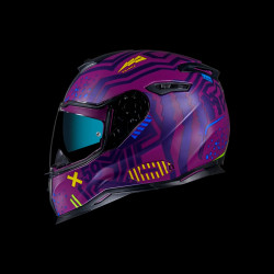 NEXX - CASCO MOTO INTEGRALE SX.100 ENIGMA VIOLA