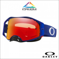OAKLEY - MASCHERINA MOTOCROSS AIRBRAKE MX MOTO BLUE - LENS PRIZM TORCH IRIDIUM - BLU