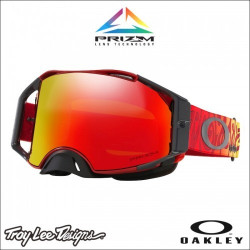 OAKLEY - MASCHERINA MOTOCROSS AIRBRAKE MX TLD TRIPPY RED - LENTE PRIZM TORCH IRIDIUM - ROSSO/GIALLO