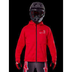 ALPINESTARS - FELPA RACER MX FLEECE ROSSO