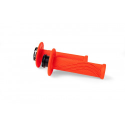 RACETECH - MANOPOLE R20 LOCK-ON UNIVERSALI MODELLO WAVE - ARANCIONI