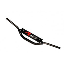 RACETECH - MANUBRIO PIT B. O28MM CON TRAVERSINO - PARACOLPI INCLUSO R-MNPB0NR0R28