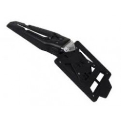RACETECH - PORTATARGA INTEGRA RACING VERSIONE EU NERO - NERO
