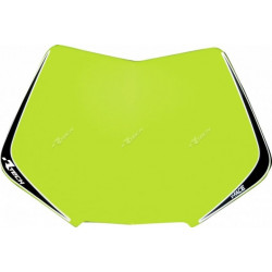 RACETECH - RICAMBIO TABELLA PORTANUMERO MASCHERINA V-FACE GIALLO FLUO
