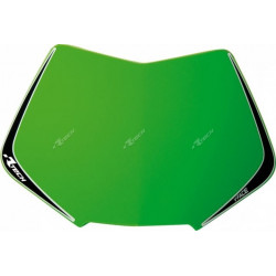 RACETECH - RICAMBIO TABELLA PORTANUMERO MASCHERINA V-FACE VERDE