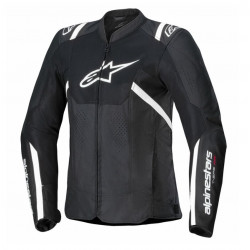 ALPINESTARS - GIACCA MOTO DONNA ESTIVA T-SPS AIR V2 - NERO/BIANCO