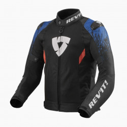 REV'IT - GIACCA MOTO ESTIVA QUANTUM 2 AIR - NERO/BLU
