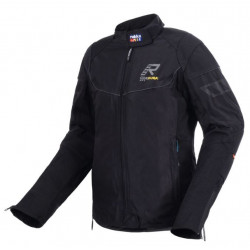 RUKKA - GIACCA MOTO ESTIVA DONNA AIRGOBINA NERO