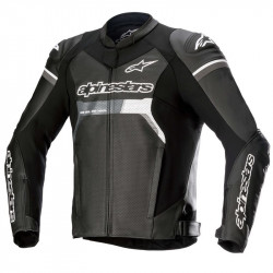 ALPINESTARS - GIACCA MOTO IN PELLE GP FORCE AIRFLOW - 46 NERO
