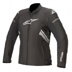 ALPINESTARS - GIACCA MOTO IN TESSUTO DONNA STELLA T-GP PLUS R V3 NERO/BIANCO