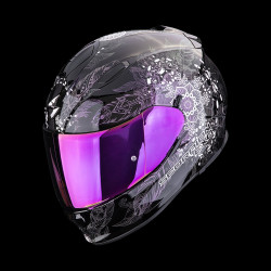 SCORPION EXO - CASCO MOTO INTEGRALE EXO-491 DREAM - NERO/VIOLA