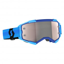 SCOTT - MASCHERA FURY LENTE SILVER - BLU
