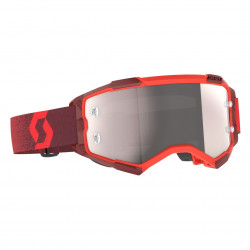 SCOTT - MASCHERA FURY LENTE SILVER - ROSSO