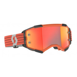 SCOTT - MASCHERINA MOTOCROSS FURY LENTE ARANCIONE - ARANCIONE/GRIGIO