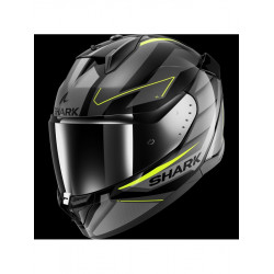 SHARK - CASCO MOTO INTEGRALE D-SKWAL 3 SIZLER NERO/GRIGIO/GIALLO FLUO