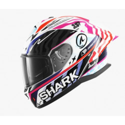 SHARK - CASCO MOTO INTEGRALE SKWAL CUP SPEED-FANCY - BIANCO/ROSA/ARANCIONE
