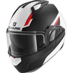 SHARK - CASCO MOTO MODULARE EVO GT SEAN BIANCO/NERO/ROSSO