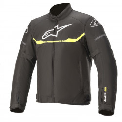 ALPINESTARS - GIACCA MOTO IN TESSUTO T-SP S WATERPROOF NERO/GIALLO FLUO