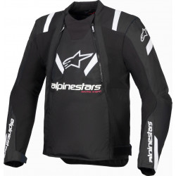 ALPINESTARS - GIACCA MOTO IN TESSUTO T-STUNT AIR - NERO/BIANCO