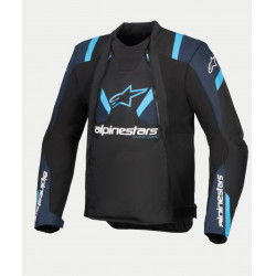 ALPINESTARS - GIACCA MOTO IN TESSUTO T-STUNT AIR - NERO/BLU