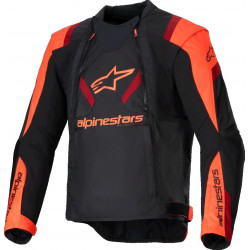 ALPINESTARS - GIACCA MOTO IN TESSUTO T-STUNT AIR - NERO/ROSSO