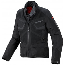 SPIDI - GIACCA MOTO IN TESSUTO ESTIVA VENTAMAX H2OUT NERO