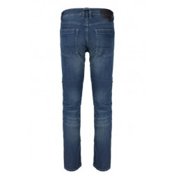 SPIDI - JEANS TECNICI MOTO DONNA J-FIT SUPERSLIM VITA ALTA - BLU SCURO