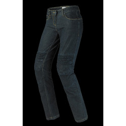 SPIDI - JEANS TECNICI MOTO DONNA J&RACING NERO/BLU
