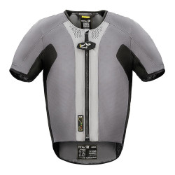 ALPINESTARS - GILET MOTO AIRBAG TECH-AIR 5 - GRIGIO/GIALLO FLUO