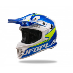 UFO - CASCO MOTOCROSS INTREPID - BLU/ GIALLO