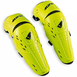 UFO - GINOCCHIERE MOTOCROSS SNODATE SYNCRON EVO - GIALLO FLUO