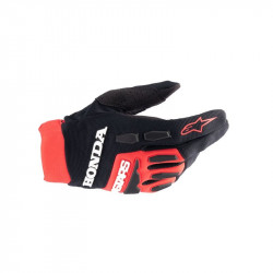 ALPINESTARS - GUANTI MOTOCROSS FULL BORE HONDA NERO/ROSSO