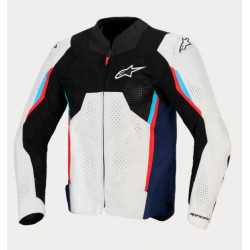 ALPINESTARS - GIACCA MOTO ESTIVA AST V3 AIR - GRIGIO/ROSSO/BLU