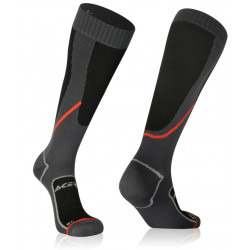 ACERBIS - CALZA TECNICA IMPERMEABILE NO-WET - NERO/GRIGIO