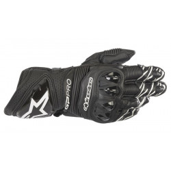ALPINESTARS - GUANTI MOTO IN PELLE GP PRO R3 - NERO