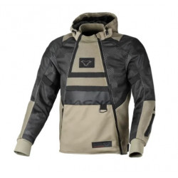 MACNA - GIACCA MOTO ESTIVA REBELITE - NERO/MARRONE