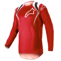 ALPINESTARS - MAGLIA MOTOCROSS FLUID NARIN ROSSO/BIANCO
