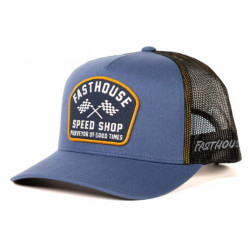 FASTHOUSE - CAPPELLO CROSSROAD DENIM - NERO/BLU
