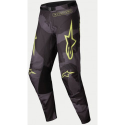 ALPINESTARS - PANTALONE MOTOCROSS RACER HALLOW - NERO/GIALLO FLUO