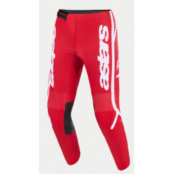 ALPINESTARS - PANTALONI MOTOCROSS FLUID APEX - ROSSO/BIANCO